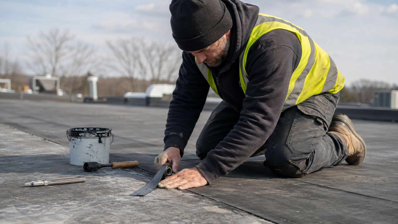 Roof repair service